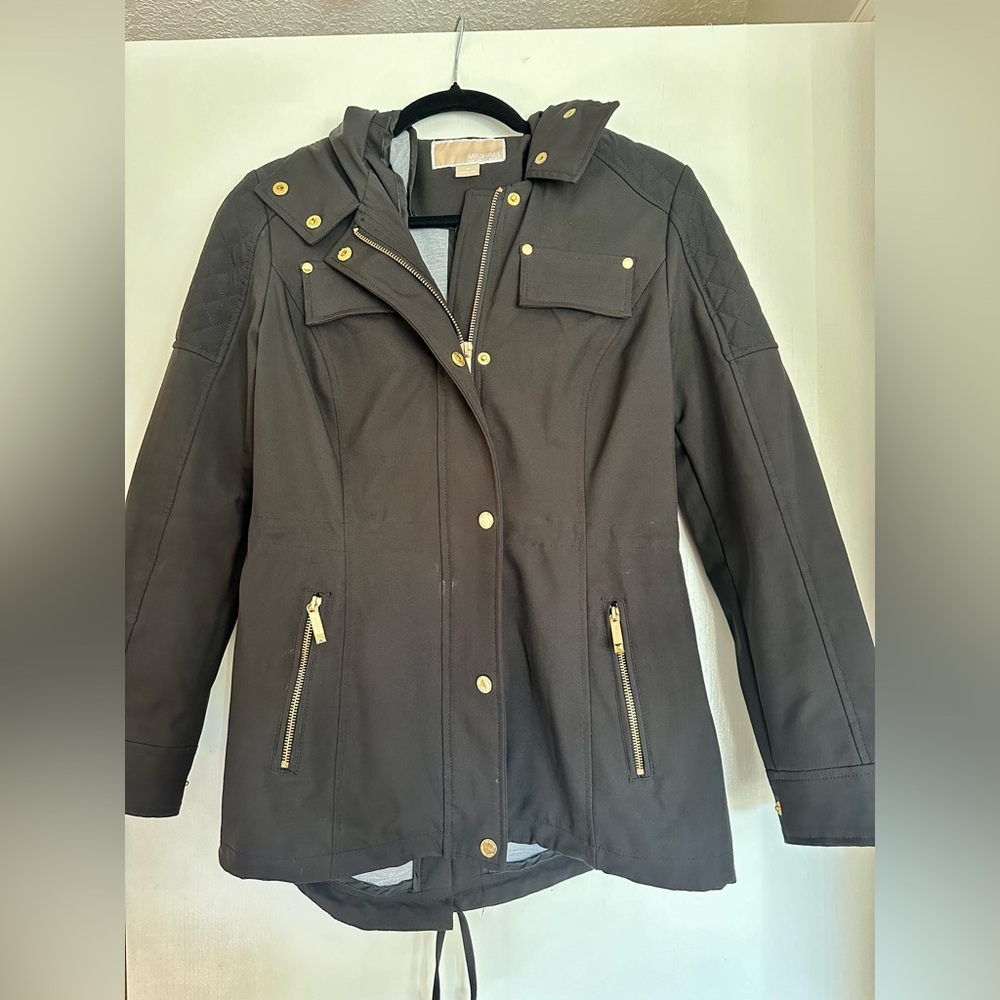 Michael Kors water resistant coat